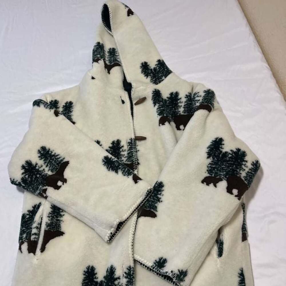 Isabel Marant Etoile Himemma Fleece Reversible Jacket Aztec Size 32 / XS